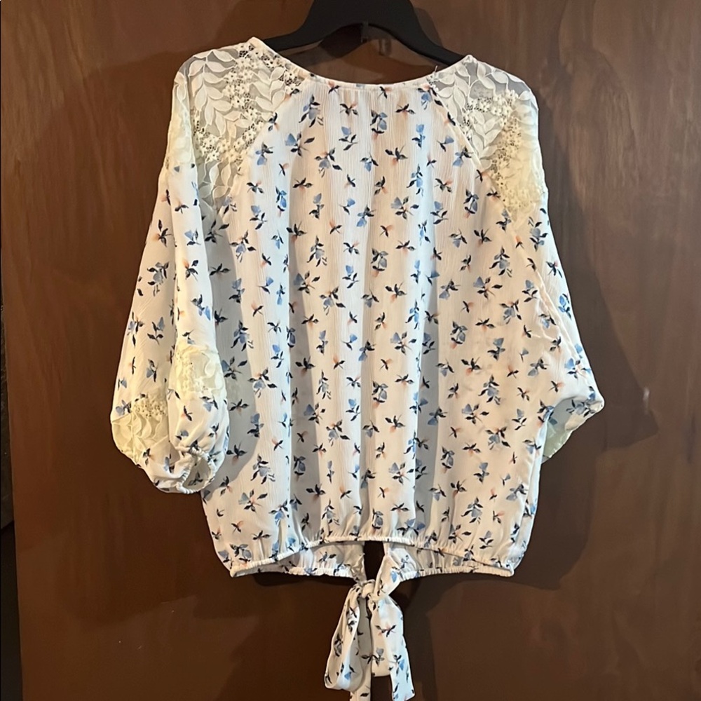 Floral Lace Women's Top